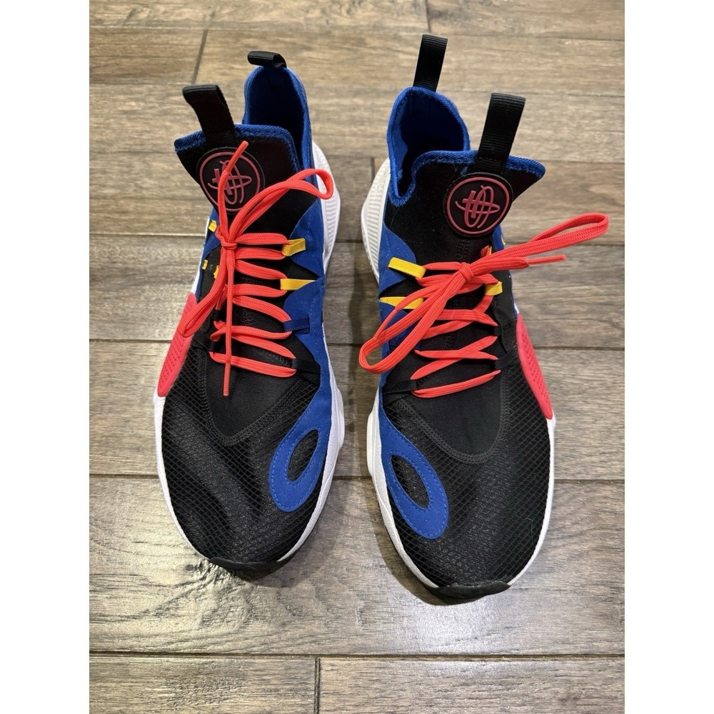 Nike Huarache E.D.G.E. TXT Mens 13 Black Blue Red Multi AO1697-003 Sneaker